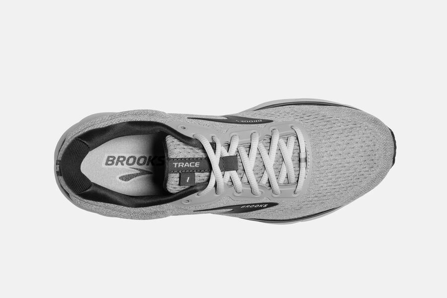 Brooks Israel Trace Road Running Shoes Mens - Grey - GWO-465270